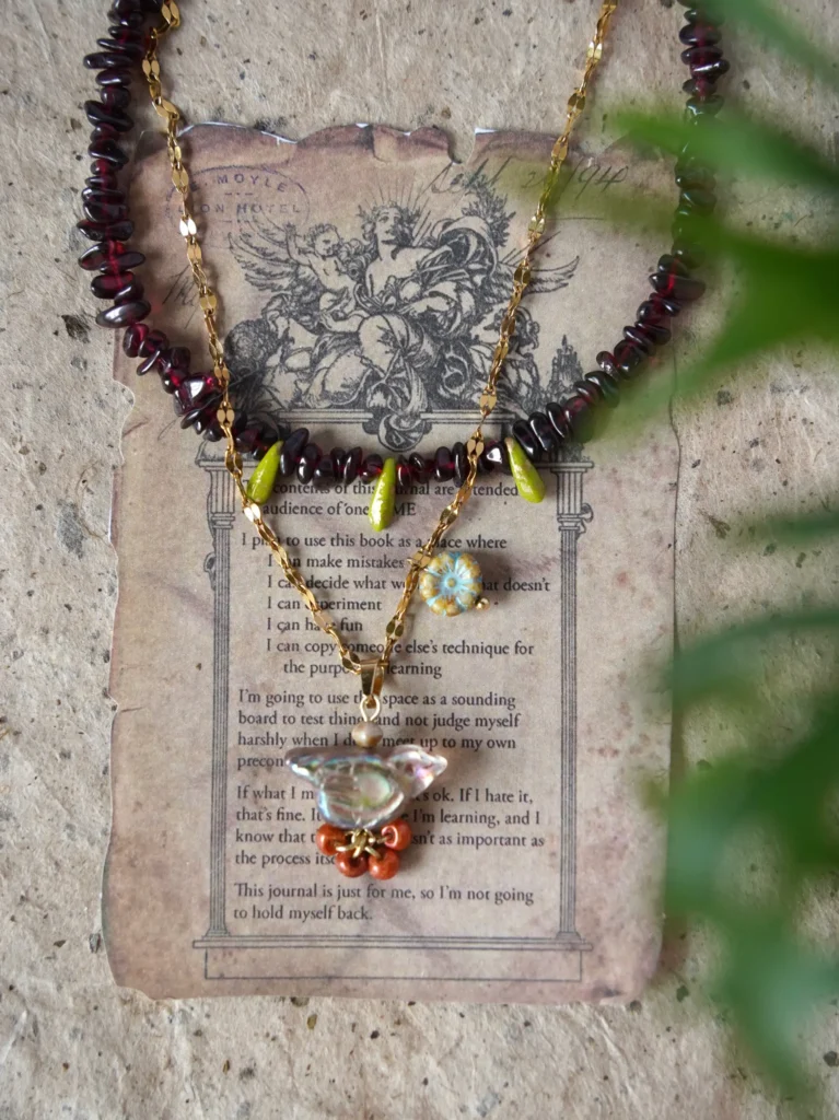Thorn Bird Pendant Necklace by PeonyJewels