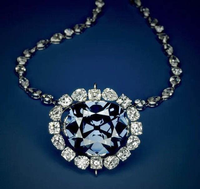 Hope Diamond Necklace from the legendary Hope Collection, showcasing a rare and exquisite gemstone.