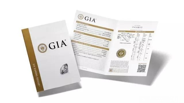 GIA Dossier small diamond report for a certified 0.25 to 0.99 carat diamond.